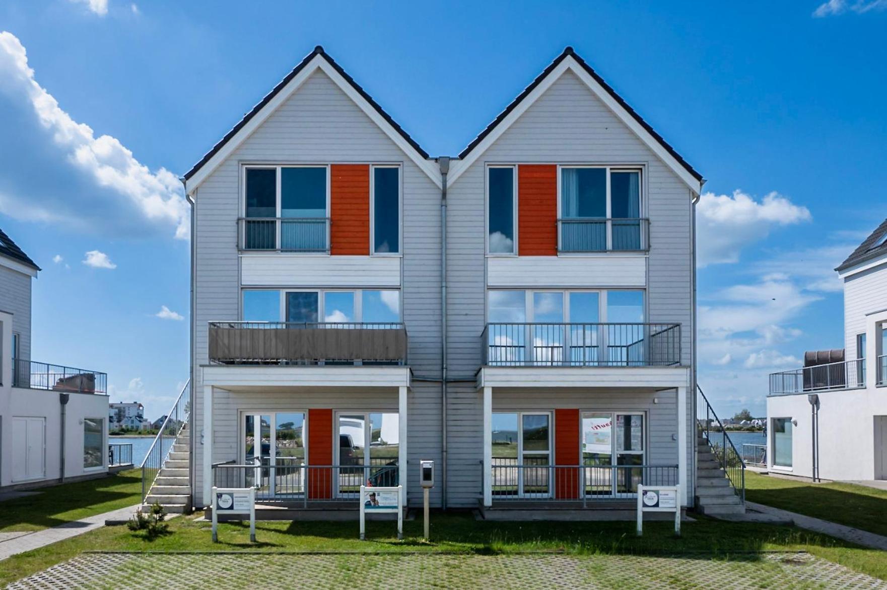 Maisonette Fewo Ostseeflair By Seeblick Ferien Oro, Erste Wasserreihe, E-Saeule Olpenitz Exterior foto