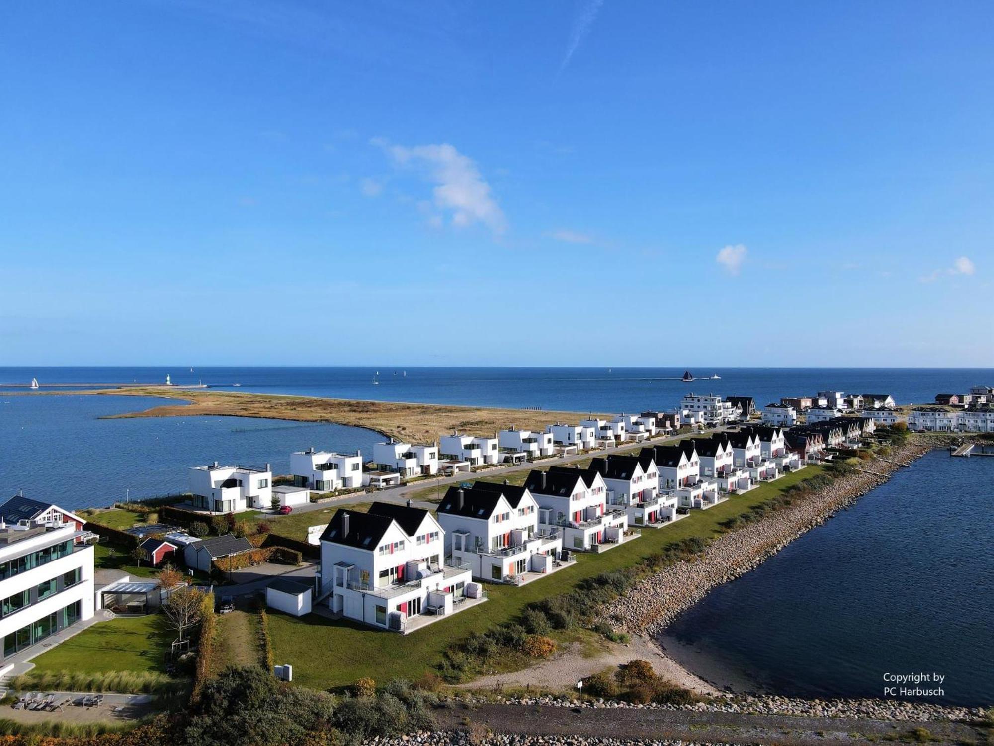 Maisonette Fewo Ostseeflair By Seeblick Ferien Oro, Erste Wasserreihe, E-Saeule Olpenitz Exterior foto