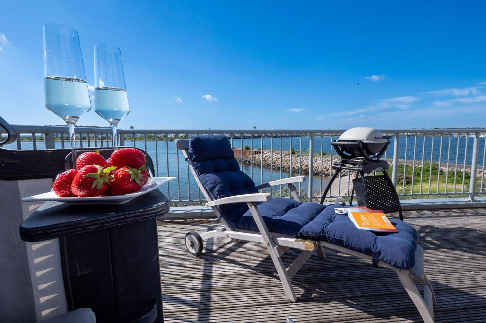Maisonette Fewo Ostseeflair By Seeblick Ferien Oro, Erste Wasserreihe, E-Saeule Olpenitz Exterior foto