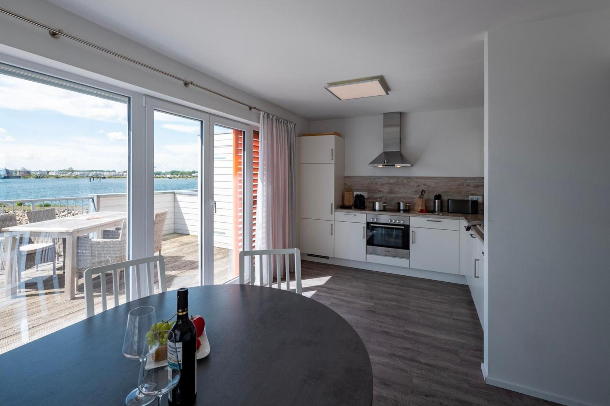 Maisonette Fewo Ostseeflair By Seeblick Ferien Oro, Erste Wasserreihe, E-Saeule Olpenitz Exterior foto