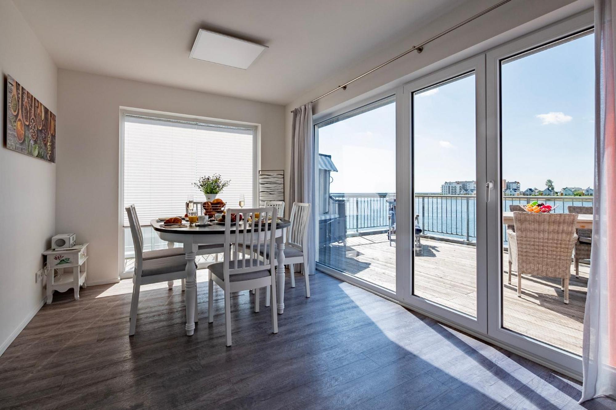 Maisonette Fewo Ostseeflair By Seeblick Ferien Oro, Erste Wasserreihe, E-Saeule Olpenitz Exterior foto