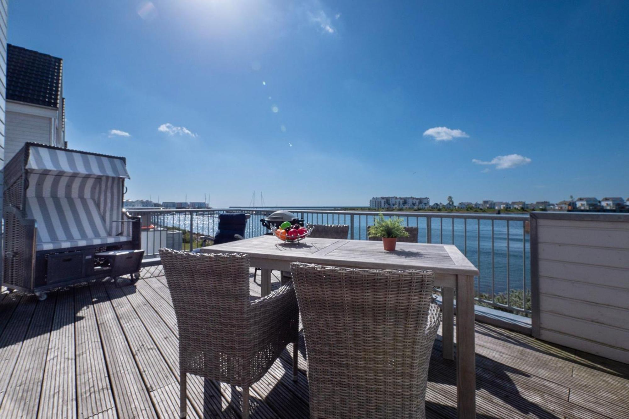 Maisonette Fewo Ostseeflair By Seeblick Ferien Oro, Erste Wasserreihe, E-Saeule Olpenitz Exterior foto