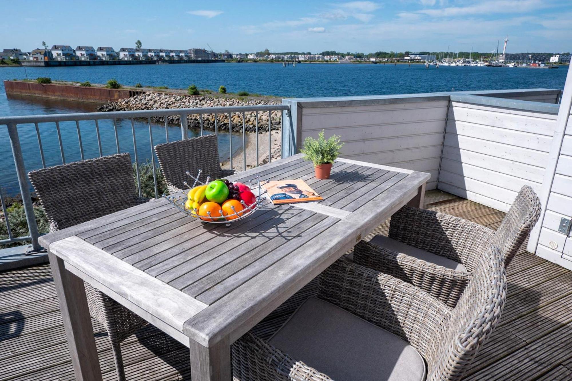 Maisonette Fewo Ostseeflair By Seeblick Ferien Oro, Erste Wasserreihe, E-Saeule Olpenitz Exterior foto